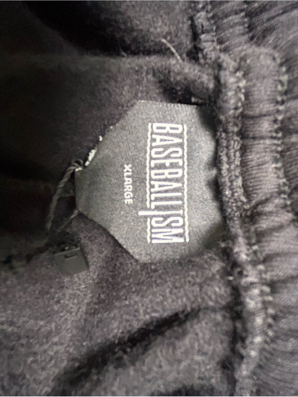 Baseballism Men’s Black Athletic Jogger Sweatpants - Picture 5 of 9